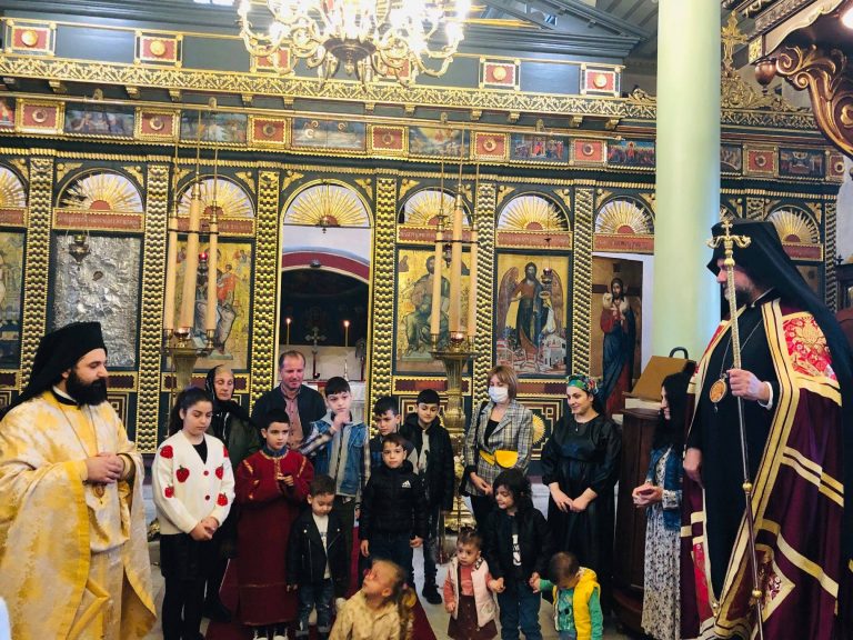 Ο Προύσης Ιωακείμ στην Γεωργιανή Κοινότητα της Πόλης