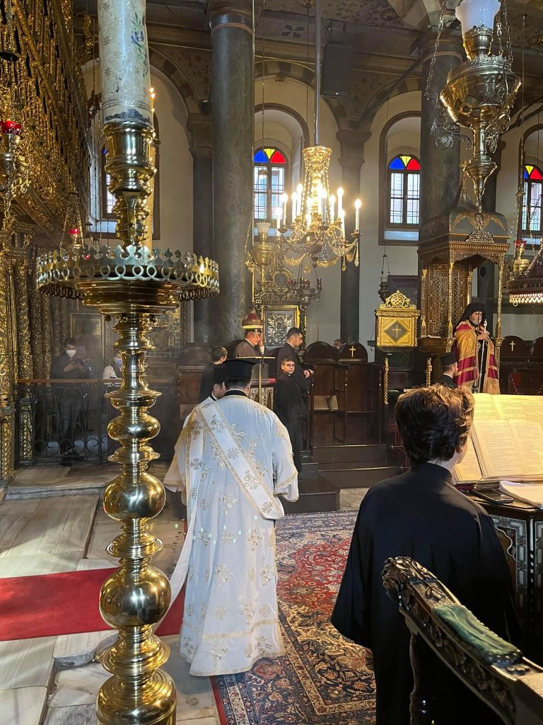 Χοροστασία του Πατριαρχικού Επιτρόπου Γέροντος Δέρκων Αποστόλου