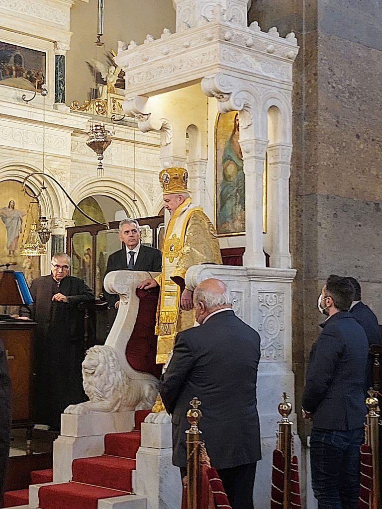 Αντιπροσωπεία της Διακοινοβουλευτικής Συνέλευσης Ορθοδοξίας στην Μητρόπολη Χαλκηδόνος