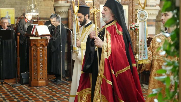 Ο Αρχιεπίσκοπος Θυατείρων Νικήτας στον Απόστολο Ανδρέα Birmingham