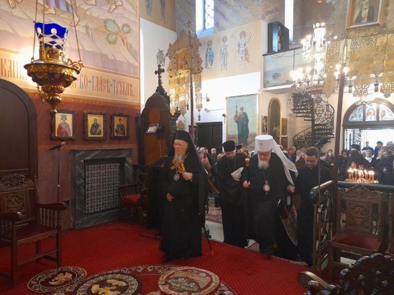 Ο Πατριάρχης στον Ι. Ναό Αγίου Ιωάννου της Κλίμακος Βαρσοβίας