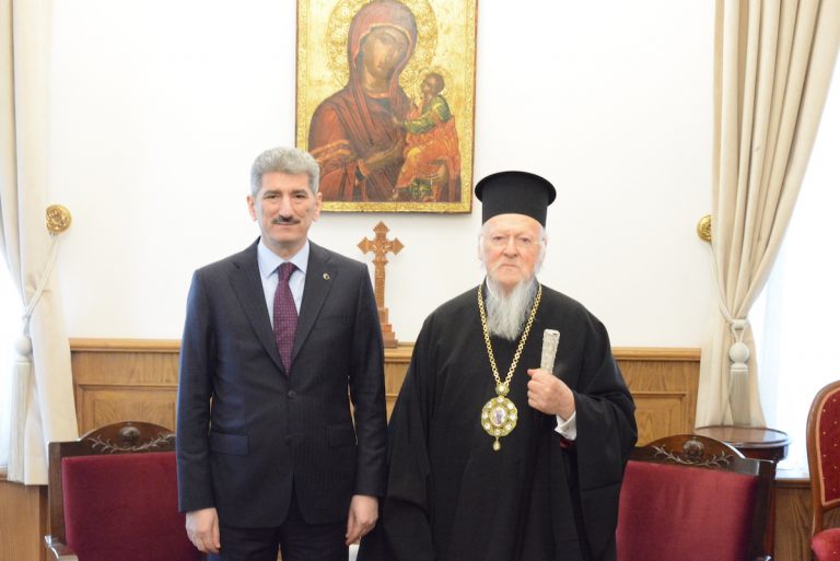 Ο Υφυπουργός Εσωτερικών της Τουρκίας στο Οικουμενικό Πατριαρχείο