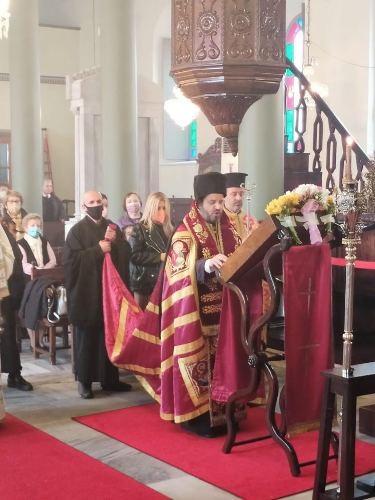 Η Ακολουθία του Ακαθίστου στα Εξ Μάρμαρα χοροστατούντος του Σηλυβρίας Μαξίμου