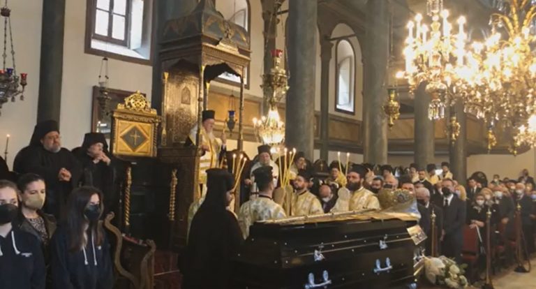 Η Εξόδιος Ακολουθία για τον μακαριστό Μητροπολίτη Τρανουπόλεως Γερμανό