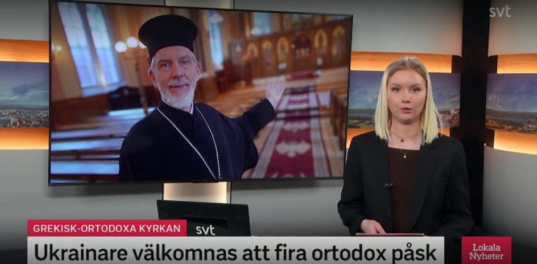 Συνέντευξη Μητροπολίτη Κλεόπα στο μεγαλύτερο σουηδικό κανάλι (SVT)