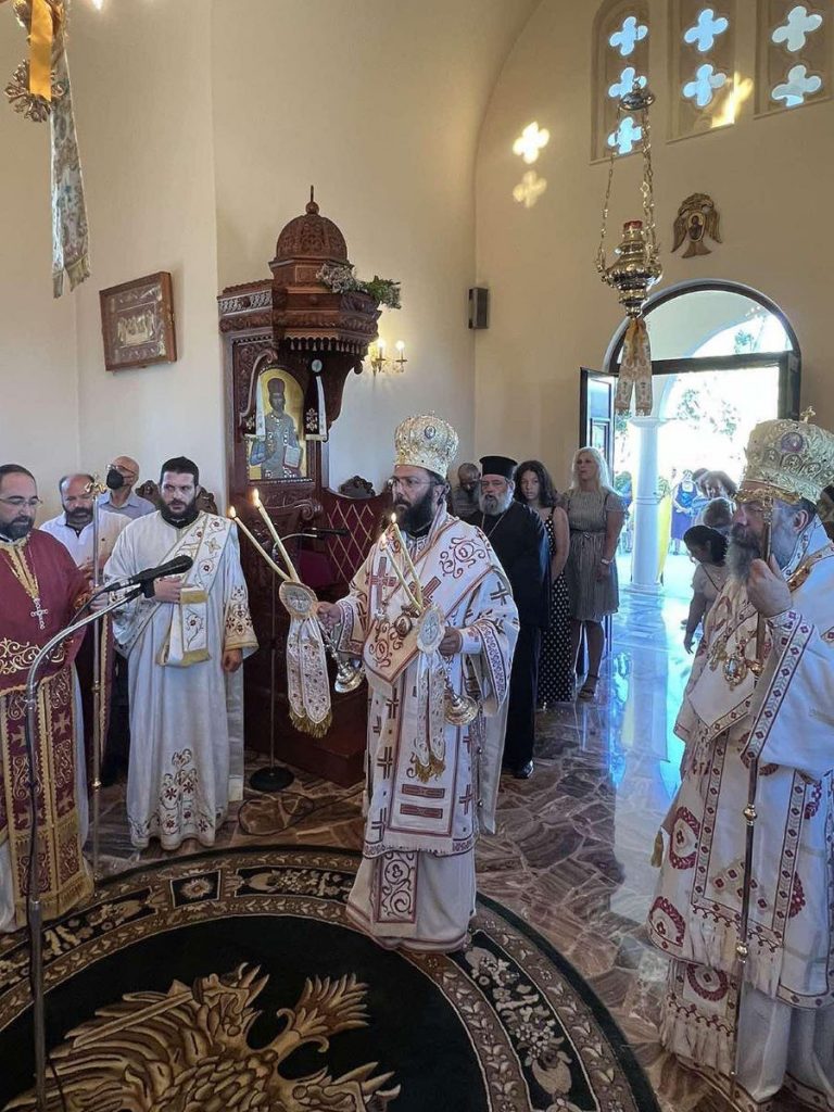 Ο Μητροπολίτης Αυστρίας Αρσένιος στην Μητρόπολη Ρεθύμνης