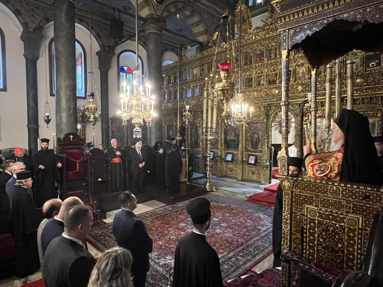 Πατριαρχική χοροστασία σήμερα, Κυριακή 2 Οκτωβρίου, στο Φανάρι