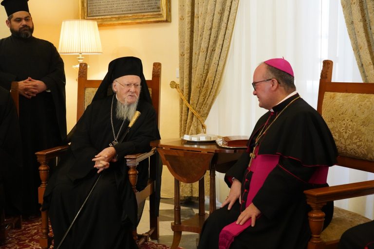 Ο Οικουμενικός Πατριάρχης στην έδρα της ΡΚαθολικής Αρχιεπισκοπής της Μάλτας