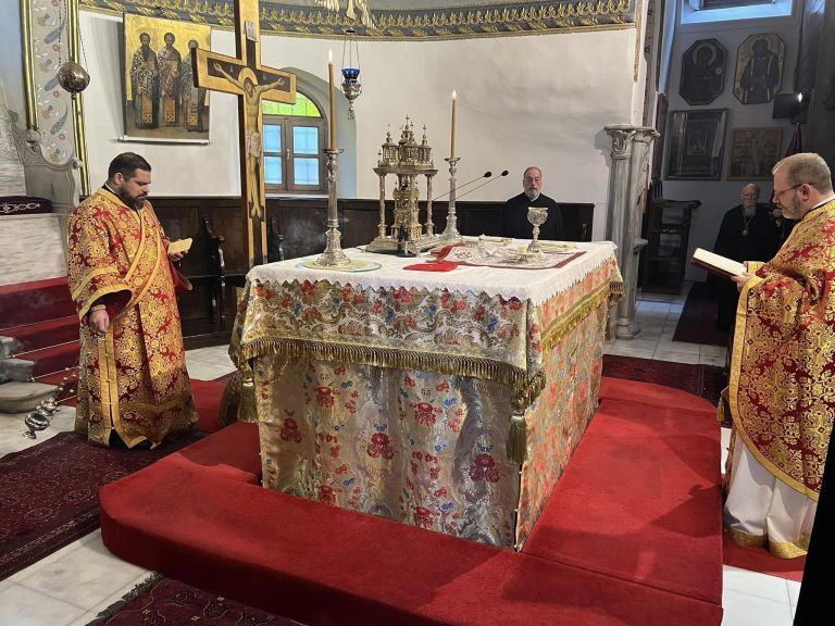 Κυριακή Ι’ Λουκά στον Πατριαρχικό Ναό του Αγίου Γεωργίου στο Φανάρι