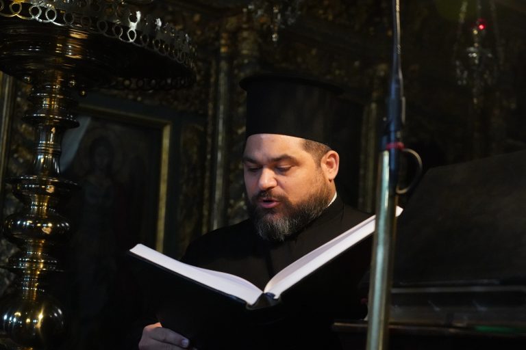Προσφώνησις προς τον Πατριάρχη του Διακόνου Βοσπορίου, Προέδρου Δ.Σ. Συνδέσμου Μουσικοφίλων Πέραν