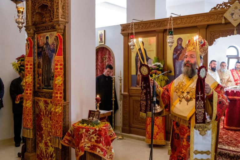 Η πανήγυρις του Αγίου Γεδεών του Καρακαλλινού στην Μητρόπολη Ρεθύμνης