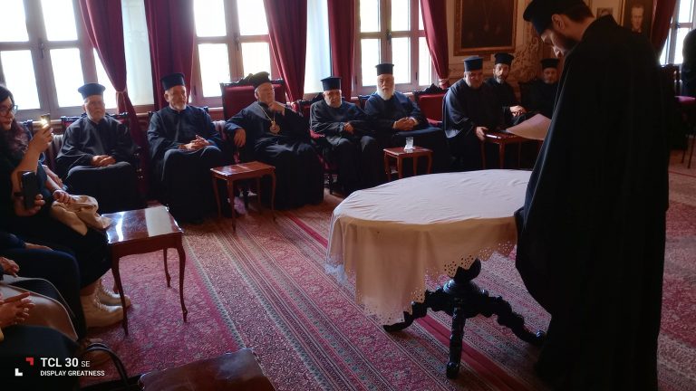 Ο Πατριάρχης σε χειροτονία πρεσβυτέρου στην Θεολογική Σχολή της Χάλκης