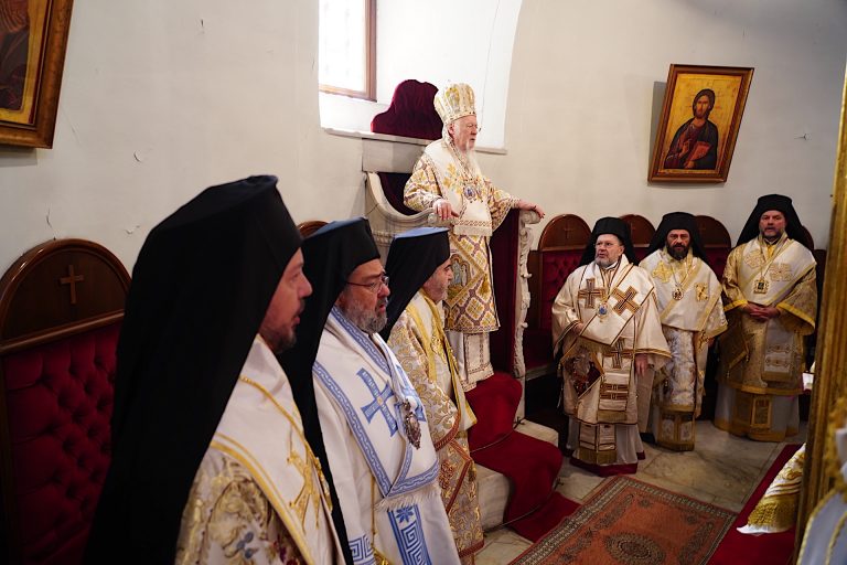 Η Κυριακή των Μυροφόρων στην Πατριαρχική Μονή Βαλουκλή