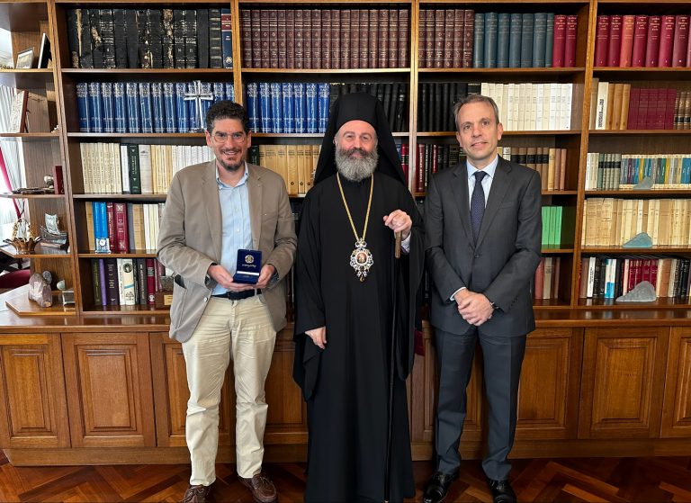 Ο ιστορικός Leon Saltiel στην Αρχιεπισκοπή Αυστραλίας