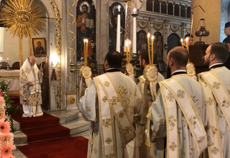 Πατριαρχική και Συνοδική Θεία Λειτουργία σήμερα στην Μονή Βαλουκλή