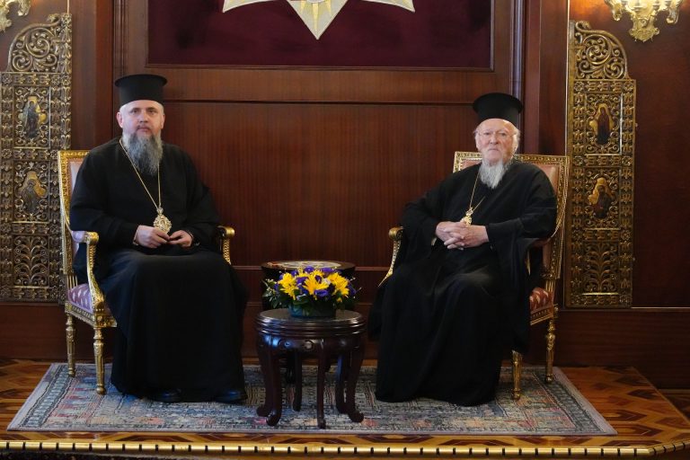 Ο Κιέβου και πάσης Ουκρανίας Επιφάνιος στο Φανάρι