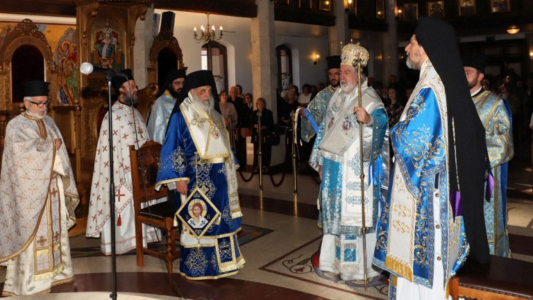 Η εορτή της Κοιμήσεως της Θεοτόκου στην Αρχιεπισκοπή Θυατείρων