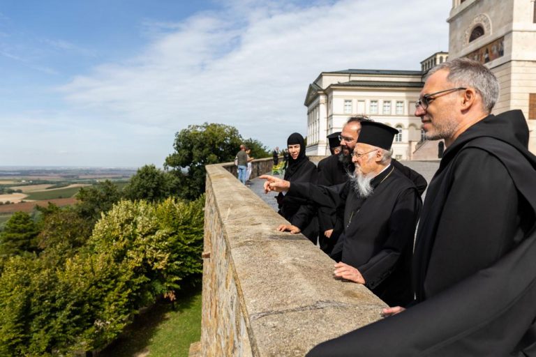 Ο Οικουμενικός Πατριάρχης στην Μονή Pannonhalma Ουγγαρίας