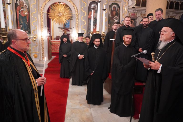 Ο Οικουμενικός Πατριάρχης προς τον Άρχοντα Γεώργιο Βλαντή: “Διετυπώσατε εξαιρετικάς θέσεις”
