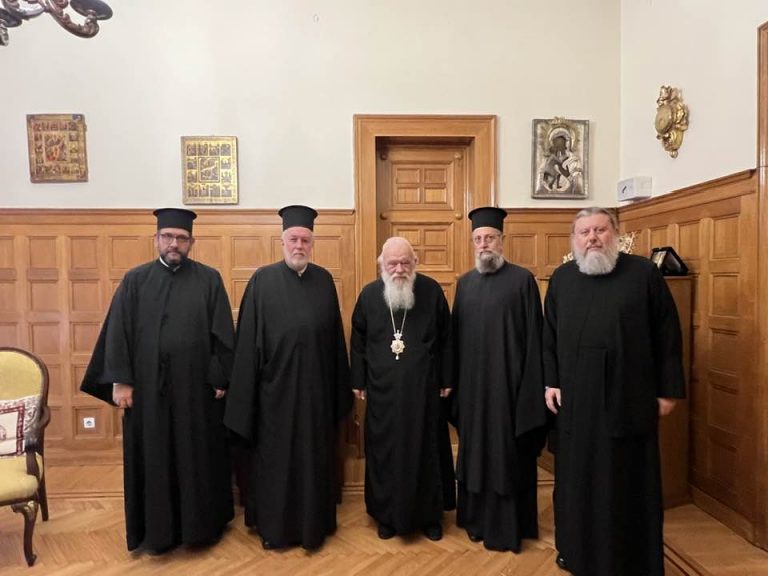 Επίσκεψη εργασίας στην Αθήνα του Μητροπολίτου Βελγίου Αθηναγόρου