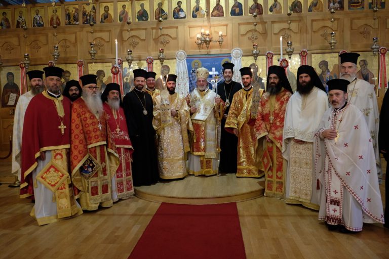 Χειροτονία Διακόνου από τον Αρχιεπίσκοπο Θυατείρων Νικήτα