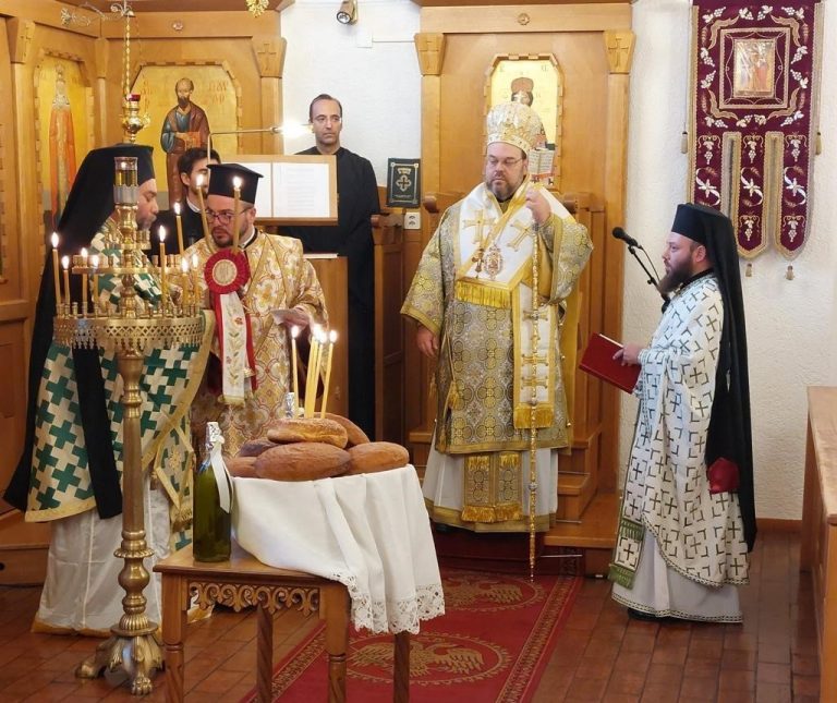 Η μνήμη του Οσίου Γάλλου στην Μητρόπολη Ελβετίας