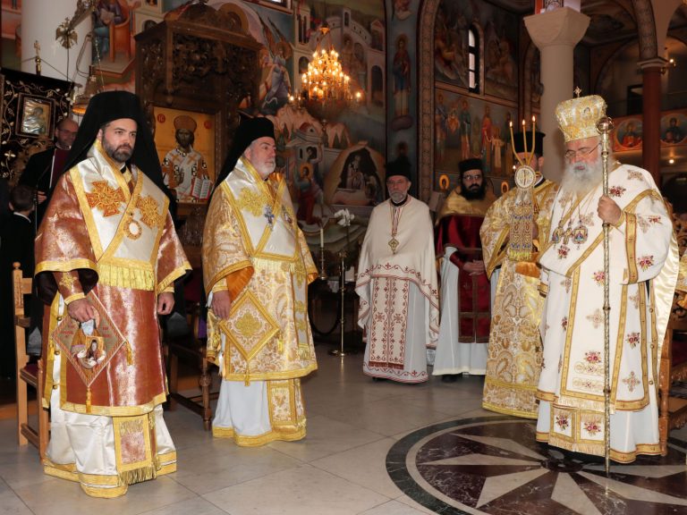 Ο Αρχιεπίσκοπος Κύπρου Γεώργιος στο Λονδίνο
