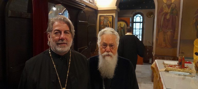 Ο Αρχιεπίσκοπος Θυατείρων στον Ναό του Οικουμενικού Πατριαρχείου στην Αθήνα