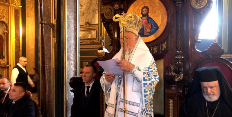 Ο Οικουμενικός Πατριάρχης προέστη της πανηγύρεως του Ναού του Αγίου Στεφάνου της Βουλγαρικής παροικίας της Πόλης