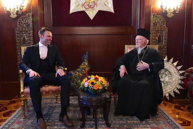 Συνάντηση Οικουμενικού Πατριάρχη με τον Πρόεδρο του ΣΥΡΙΖΑ