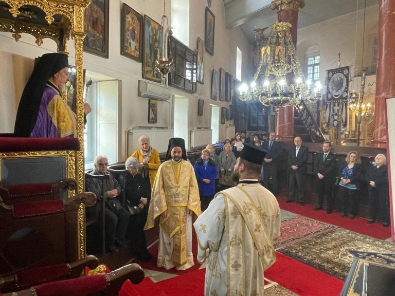 Ο Γέρων Χαλκηδόνος Εμμανουήλ στον Άγιο Γεώργιο Τσενγκέλκιοΐ