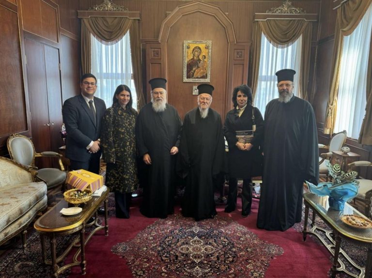 Ο Μητροπολίτης Δωδώνης Χρυσόστομος στο Φανάρι