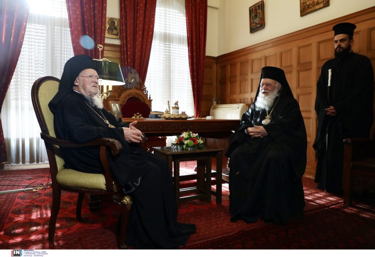 Η πρώτη ημέρα της επισκέψεως του Οικουμενικού Πατριάρχου στην Αθήνα