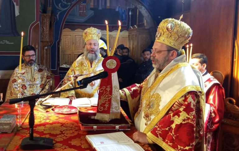Ο Μητροπολίτης Σελευκείας Θεόδωρος στην Μητρόπολη Ρεθύμνης