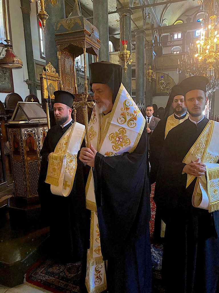 Το τρισάγιο του Πατριαρχικού Επιτρόπου για τον π. Γεώργιο Τσέτση