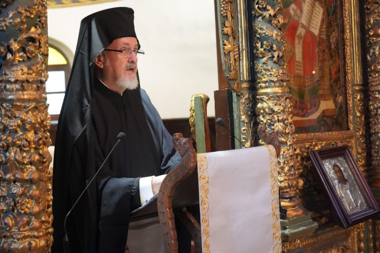 Η προσφώνηση του Γέροντος Χαλκηδόνος Εμμανουήλ στα Πατριαρχικά Ονομαστήρια