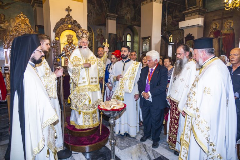 Ο εορτασμός των Κρητών Αγίων στον Ναό του Οικουμενικού Πατριαρχείου στην Αθήνα