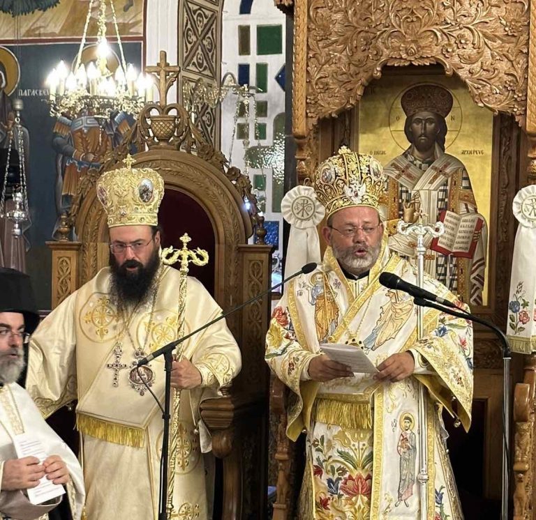 Η πανήγυρις Μητροπολιτικού Ναού Κοιμήσεως της Θεοτόκου-Μεγάλης Παναγίας Νεαπόλεως